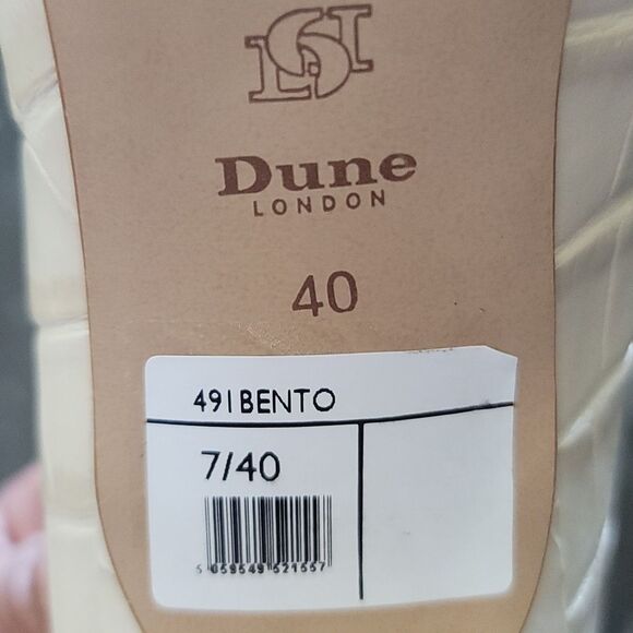 BRAND NEW BENTON VILLE CROCODILE EMBOSSED LEATHER PIN HEEL DRESS PUMPS - Picture 15 of 16